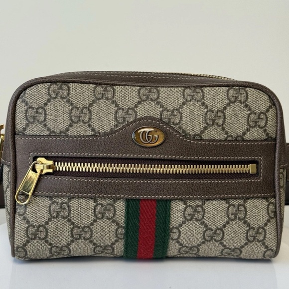 Gucci Ophidia Supreme Small  Canvas Belt Bag - Picture 1 of 9